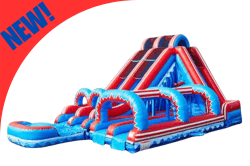 Dual Lane 20' Waterslide Slip n Slide Combo