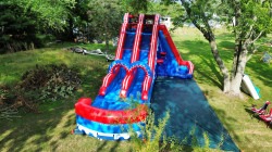 received 1171938184693670 1772656187 20' Dual Lane Water Slide